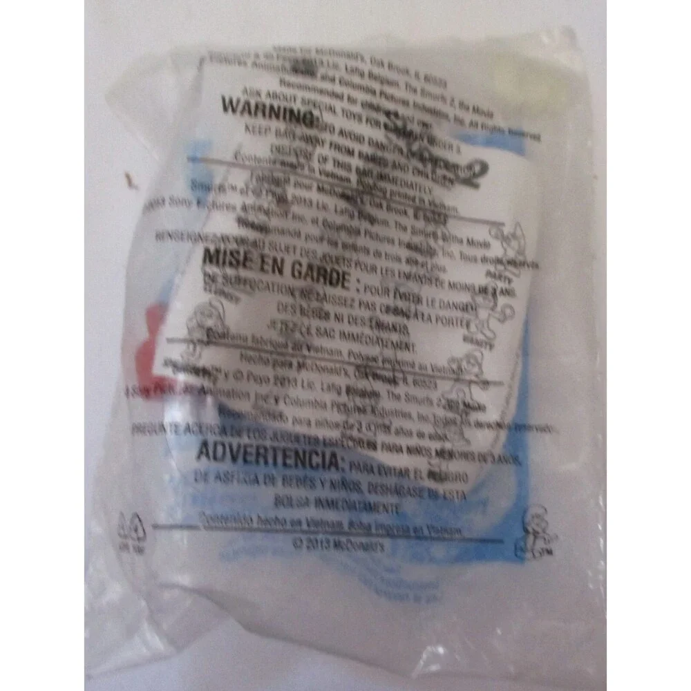 McDonald's Smurfs 2 Handy #3 2013 NEW